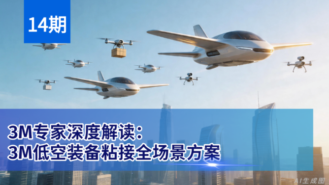 3M胶粘专家讲堂 |低空装备粘接技术深度解析：从结构强度到全